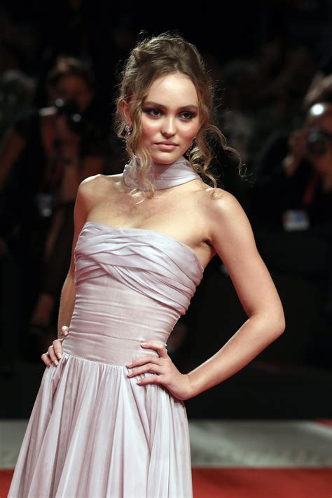 Lily-Rose Depp red carpet